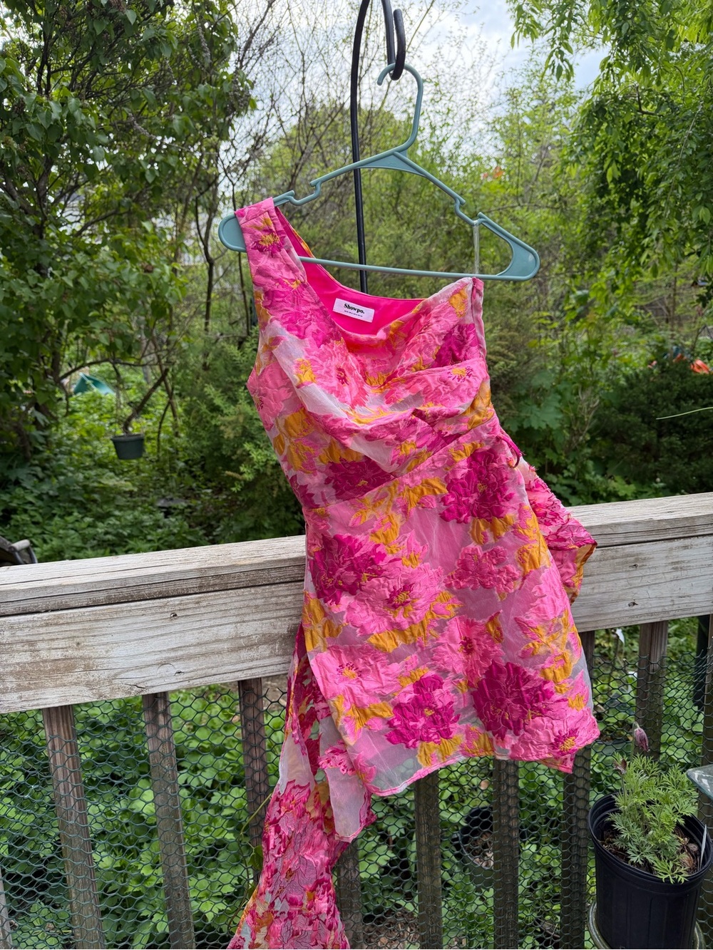 Show Po Mini Dress One Shoulder Size 2 100 % Polyester As Is Australia Design